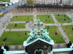 il Lustgarten visto dalla cupola del Berlin Dom